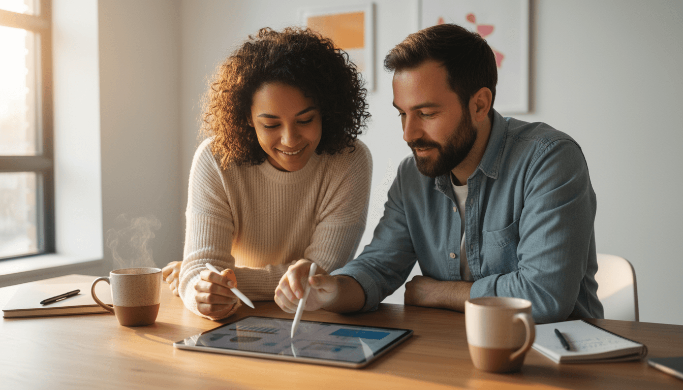 EdgeLetter team members collaborating on intelligence research