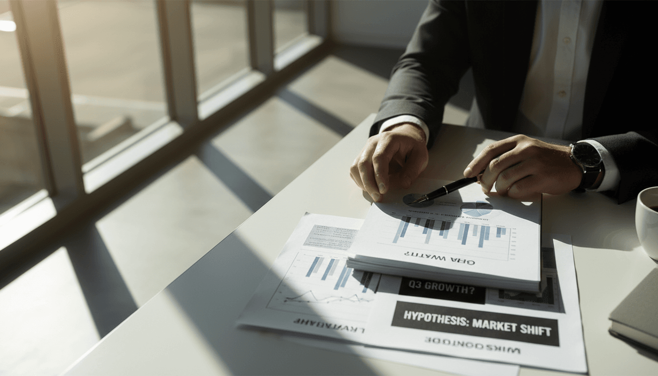 Early signal detection in structural analysis