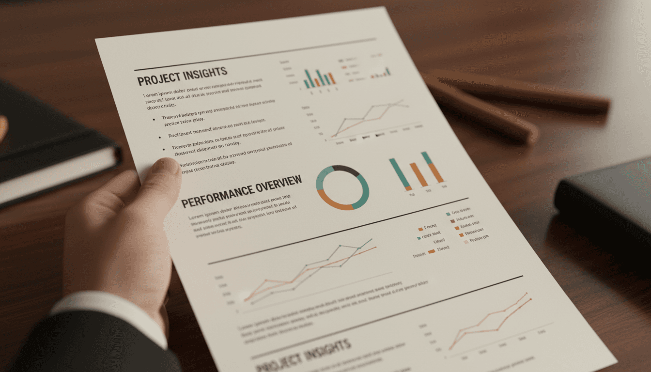 Weekly intelligence briefing document